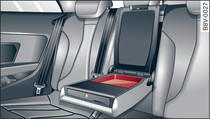 Rear armrest