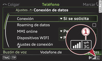 Configurar la conexión de datos