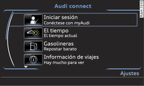 Servicios Audi connect