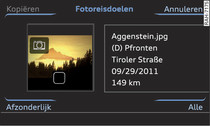 Fotobestand kiezen om te importeren