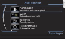 Audi connect diensten