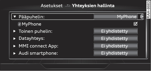 Kuva 255Yhteyksien hallinta