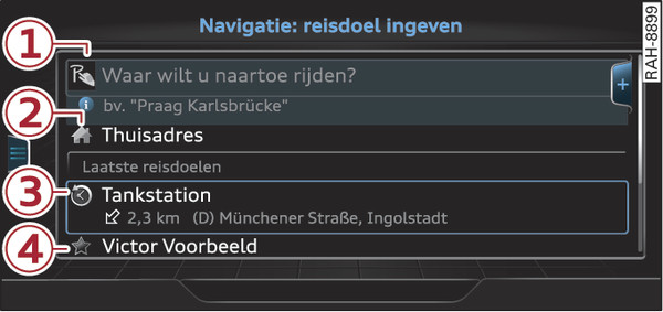 Afbeelding 222Principeafbeelding: Menu reisdoel ingeven