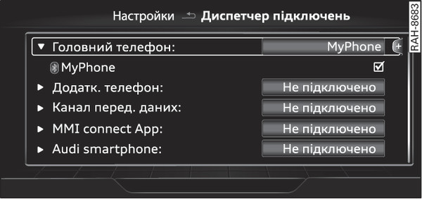 Рис. 255 Диспетчер підключень