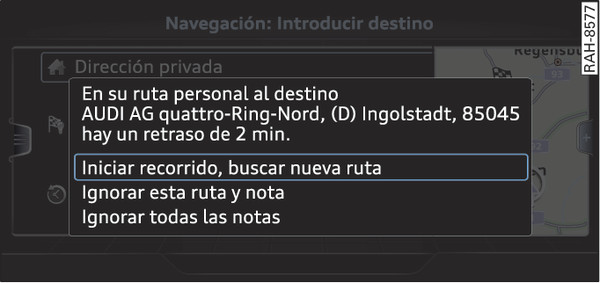 Fig. 221Nota sobre la ruta personal