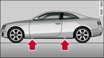 compatibile con audi a4 allroad cric a pantografo con asta