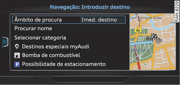 Fig. 227Exemplo: Procurar destino especial