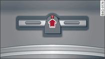 Válido para: berlina Portón del maletero: Triángulo de emergencia