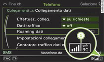 Configurazione del collegamento dati