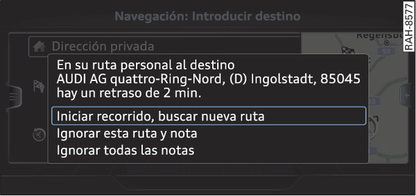 Fig. 209Nota sobre la ruta personal