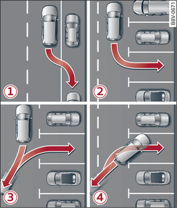 Bilde 157Bilde: Alternativer for parkering langs veien