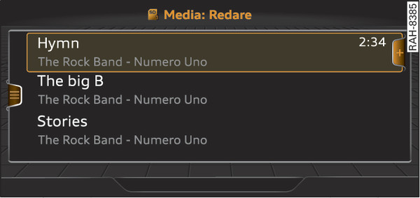 Fig. 233Exemplu: lista de redare