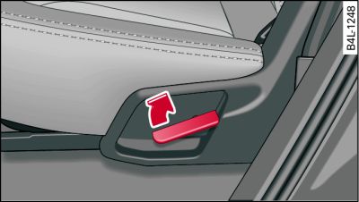 Adjusting backrest angle