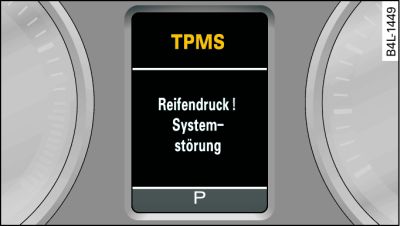 Display: Indicator lamp with message