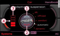 MMI display: Settings