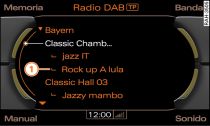 Emisoras adicionales en la banda DAB