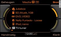 Lijst van beschikbare audio/video-bronnen