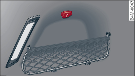 Fig. 79Revestimiento lateral del maletero: Toma de corriente de 12 voltios