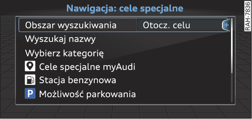 Rys. 110Wpisywanie celu specjalnego