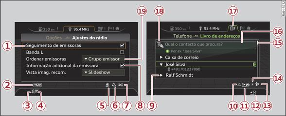 Fig. 91Menus e símbolos