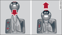 Selector lever lock