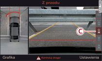 System Infotainment: tryb z przodu