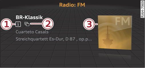 Fig. 159 Radio view: Detailed station information