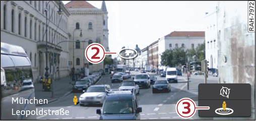 Fig. 155 Google Earth map display with Google Street View