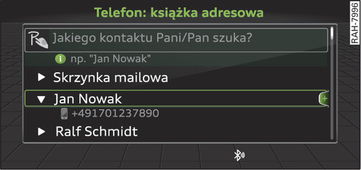 Rys. 140Książka adresowa